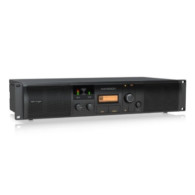 Behringer NX1000D Power Amplifier with DSP Control Behringer NX1000D Power Amplifier with DSP Control