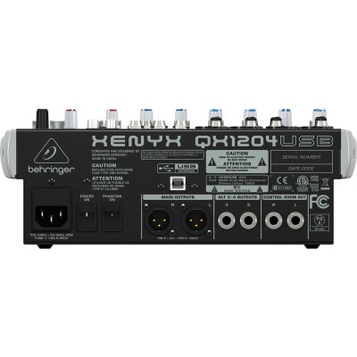 Behringer XENYX QX1204USB Mixer Behringer XENYX QX1204USB Mixer