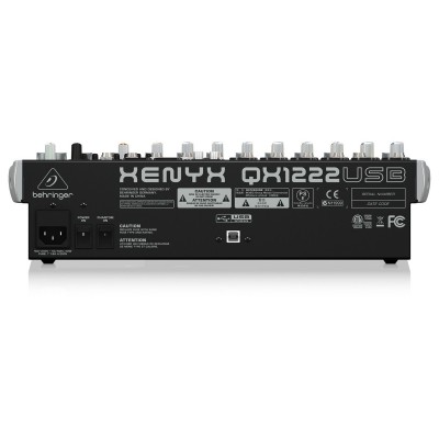 Behringer XENYX QX1222USB Small Format Analog Mixer Behringer XENYX QX1222USB Small Format Analog Mixer