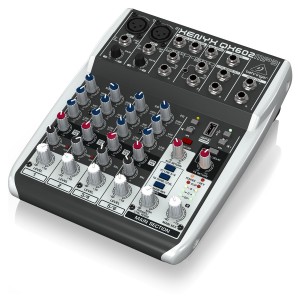 Behringer XENYX QX602MP3 6-Input Mixer with MP3 Player Behringer XENYX QX602MP3 6-Input Mixer with MP3 Player